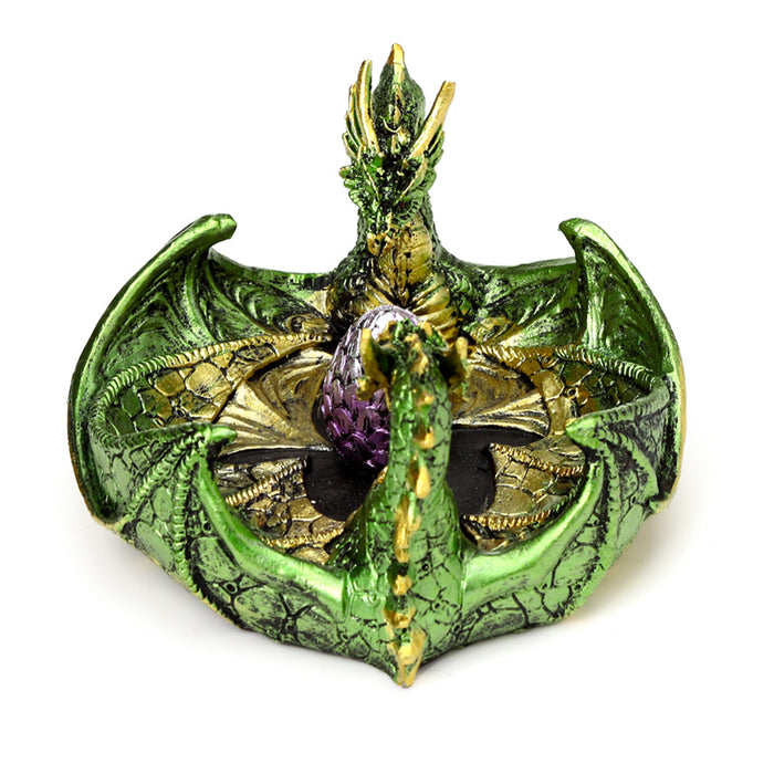 Dark Legends Earth Dragon Egg Ashcatcher Incense Burner
