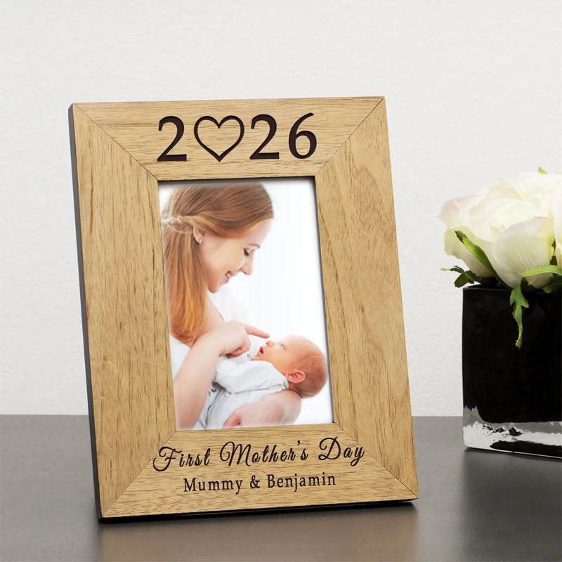 Personalised First Mother's Day Photo Frame