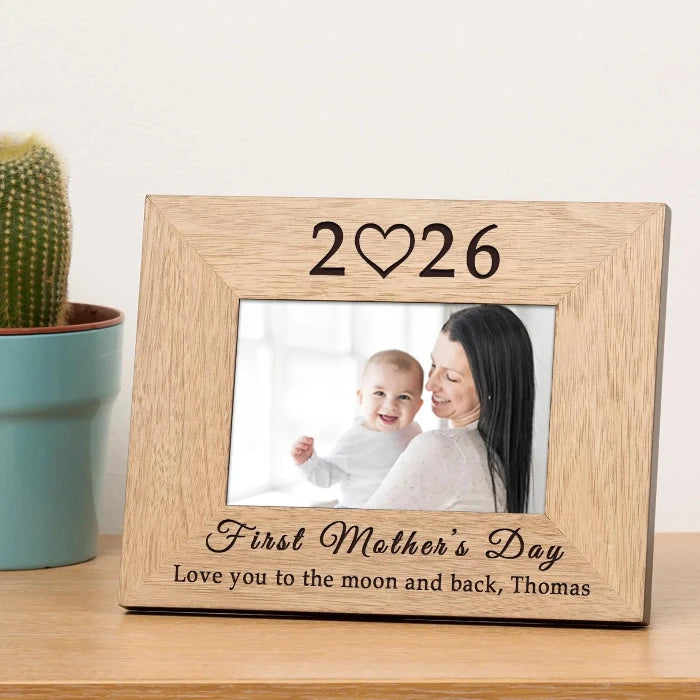 Personalised First Mother's Day Photo Frame