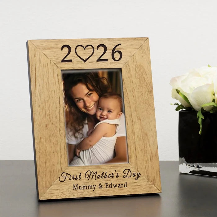 Personalised First Mother's Day Photo Frame