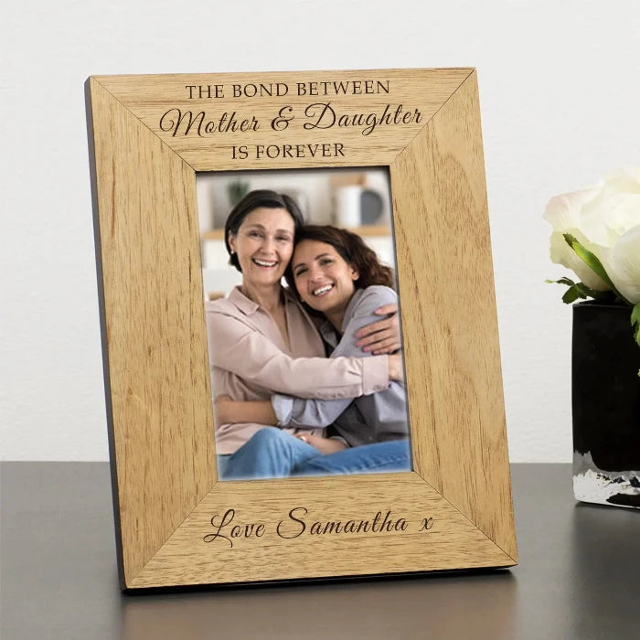 The Bond Between Mother & Daughter Is Forever Photo Frame