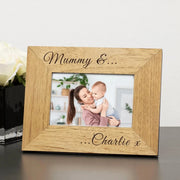 Personalised Mummy and Me Photo Frame | Mummy & Child Picture Frame