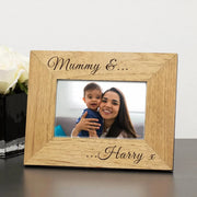 Personalised Mummy and Me Photo Frame | Mummy & Child Picture Frame