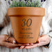 30th Anniversary Terracotta Plant Pot - Engraved