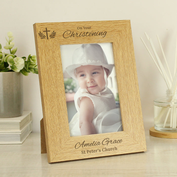 Personalised On Your Christening Photo Frame - 6x4