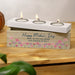 Personalised Floral Mother’s Day Wooden Triple Tea Light Box