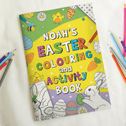 Personalised Easter Activity & Colouring Book | Easter Gift