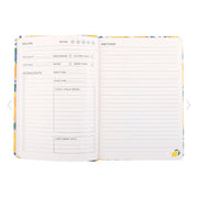 Italian Lemon Design Recipe Journal - A5
