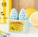 Sardine Shaped Salt and Pepper Shakers | Mediterranean-inspired Decor