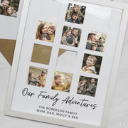 Personalised White Multi Collage Photo Frame