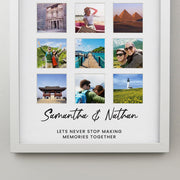 Personalised White Multi Collage Photo Frame