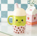 Kawaii Bubble Tea Lidded Mug | Kawaii Homeware