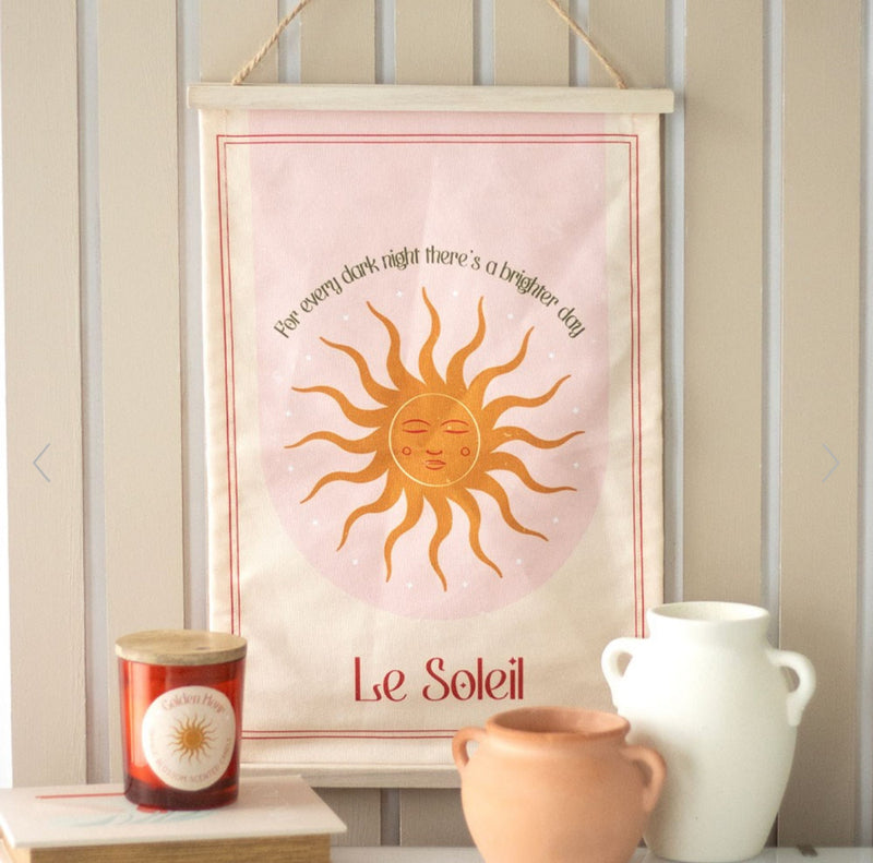 Le Soleil Boho Sun Wall Hanging