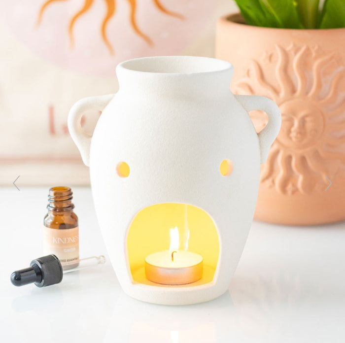 Boho Sun Vase Shaped Oil Burner and Wax Warmer