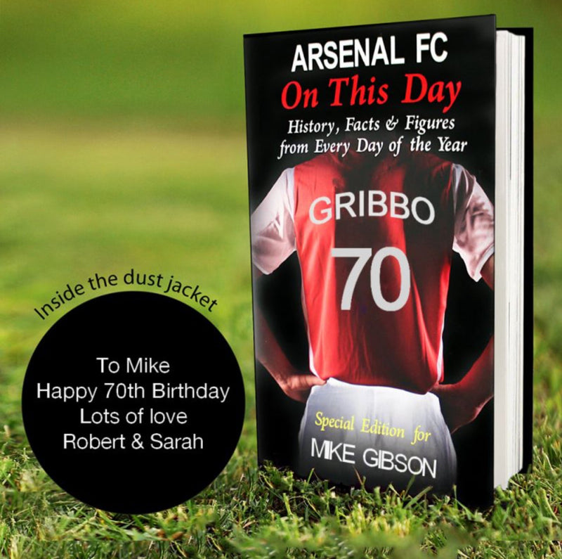 Personalised On This Day Football Team Books