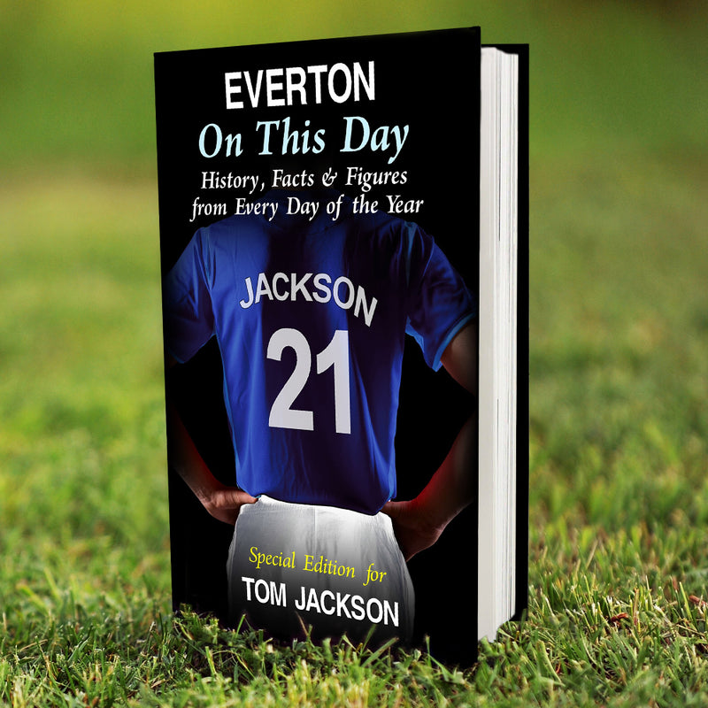 Personalised On This Day Football Team Books