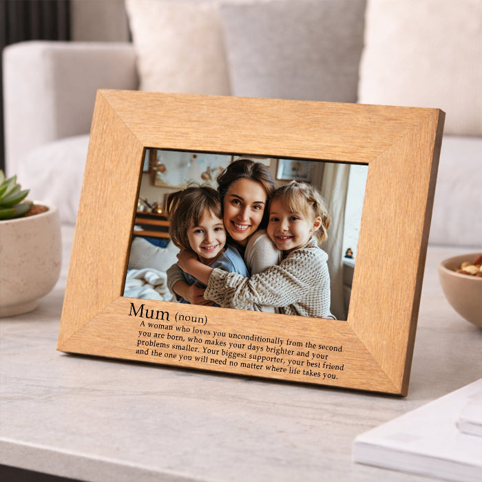 Definition of a Mum Photo Frame