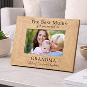 The Best Mums Get Promoted To Grandma Nanny Photo Frame