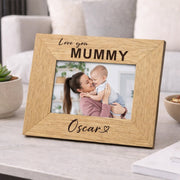 Personalised Love You Mummy Photo Frame