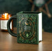 Green Witch Book Of Spells Shaped Mug