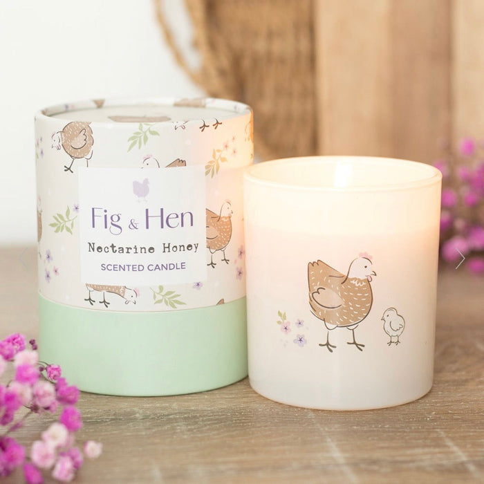Fig & Hen Mother Hen Nectarine Honey Candle