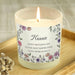Personalised Nannie Candle Jar - Wild Flowers