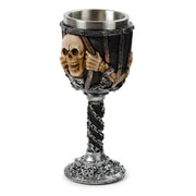 Decorative Skull with Chains Goblet