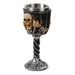 Decorative Skull with Chains Goblet