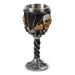 Decorative Skull with Chains Goblet