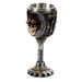 Decorative Steampunk Skull Goblet