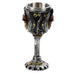 Decorative Steampunk Skull Goblet