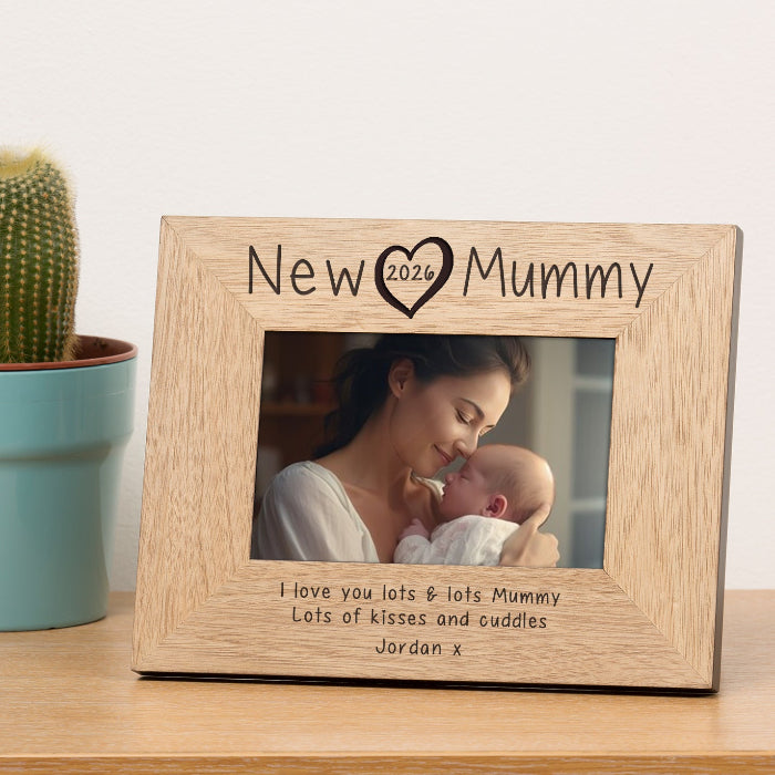 Personalised New Mummy Photo Frame