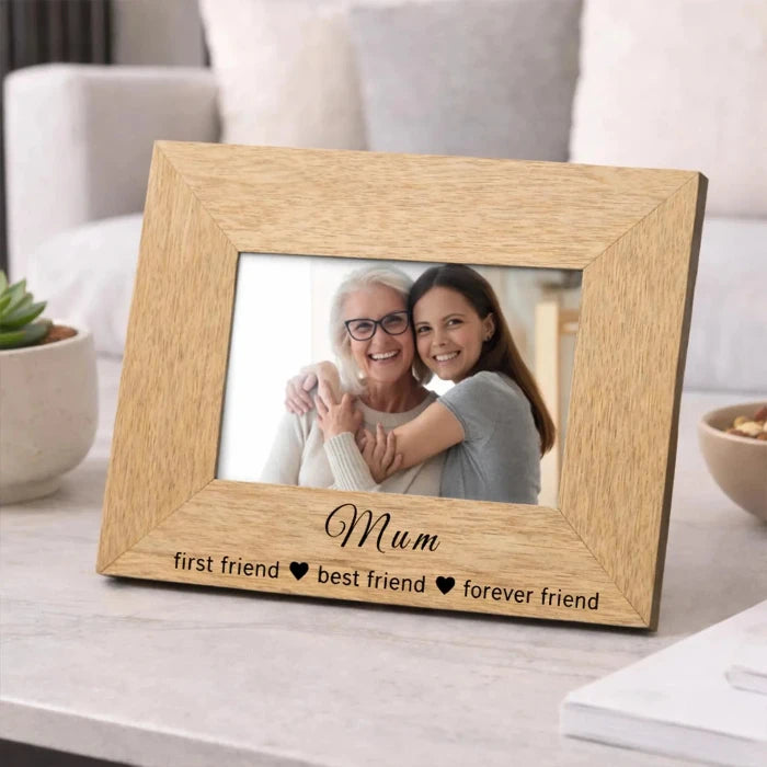 Personalised Mum First Friend Forever Friend Photo Frame