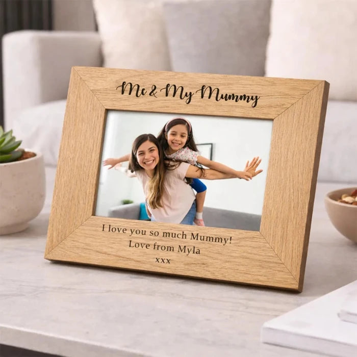 Personalised Me and My Mummy Photo Frame