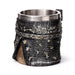 Decorative Axe Handle Armoured Skull Tankard
