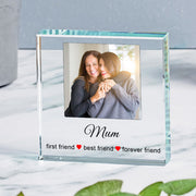 First Friend, Best Friend & Forever Friend Mum Photo Gift Plaque