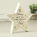 Personalised I Love You To The Moon & Back Wooden Star Ornament