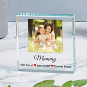 First Friend, Best Friend & Forever Friend Mum Photo Gift Plaque