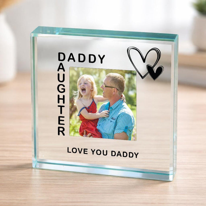 Daddy & Daughter Photo Gift Plaque