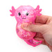 Squeezable Glitter Axolotl Fidget Toy