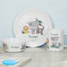 Personalised Tiny Tatty Teddy Jungle Animals Breakfast Set