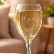 Personalised Wine Glass With Name