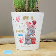 Personalised Me To You Love For You Grows Plant Pot