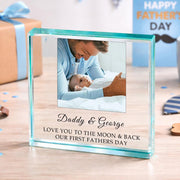Personalised Dad Photo Gift Plaque - Any Message