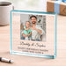 Personalised Dad Photo Gift Plaque - Any Message