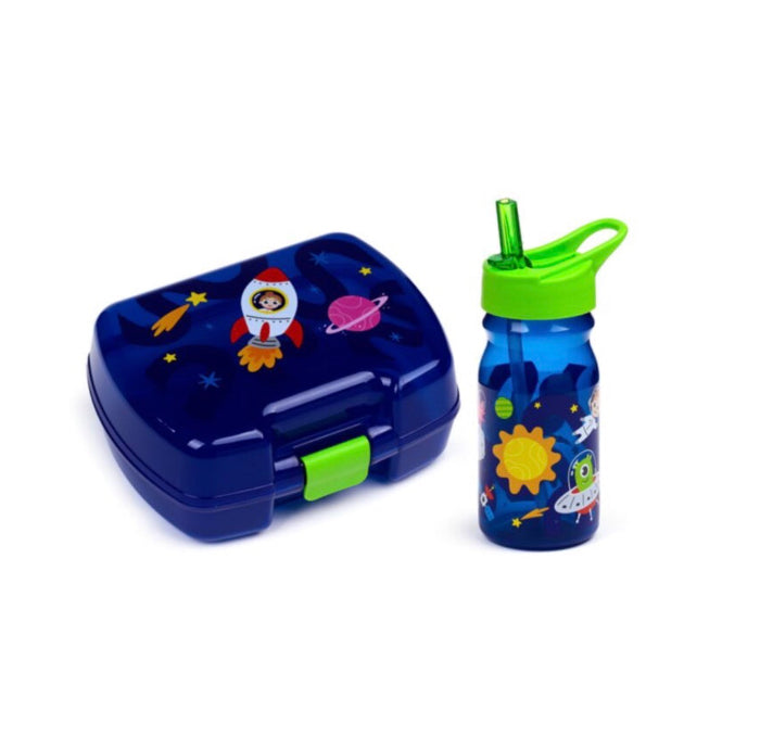 Space Cadet Lunch Box & Water Bottle Set