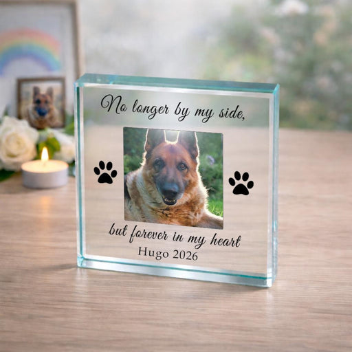 Personalised Dog Memorial Photo Plaque - Forever In My Heart