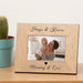 Personalised Hugs and Kisses Photo Frame