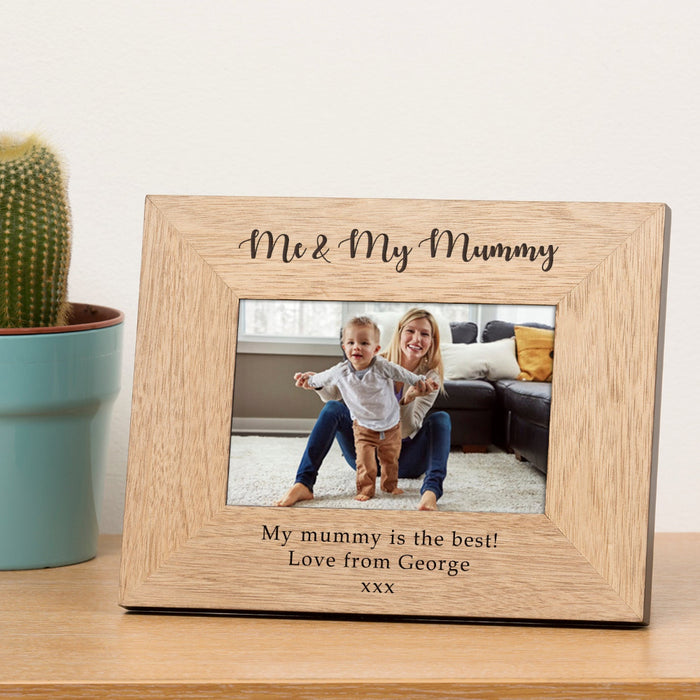 Personalised Me and My Mummy Photo Frame
