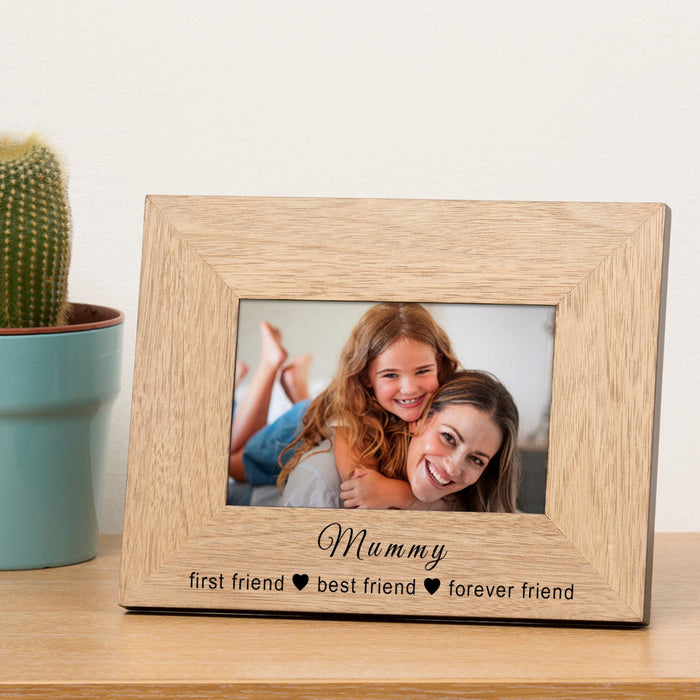 Personalised Mum First Friend Forever Friend Photo Frame